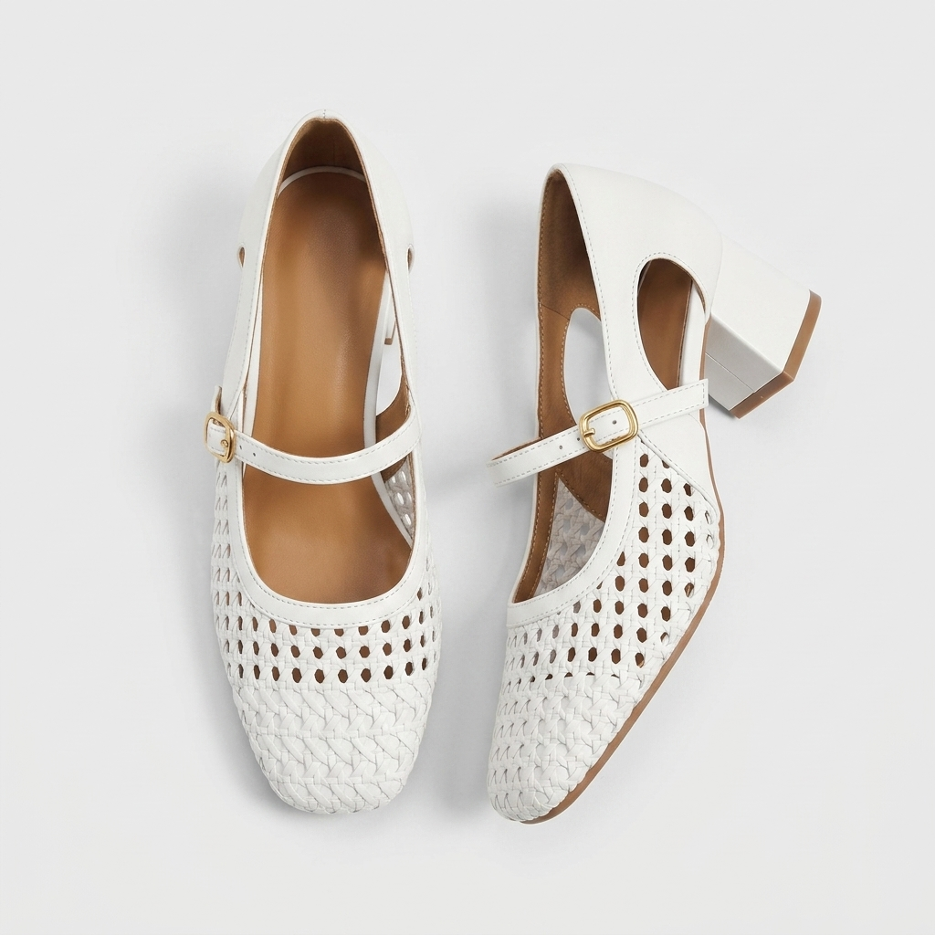 Spencer Woven Mary Jane | Hudson & Wells