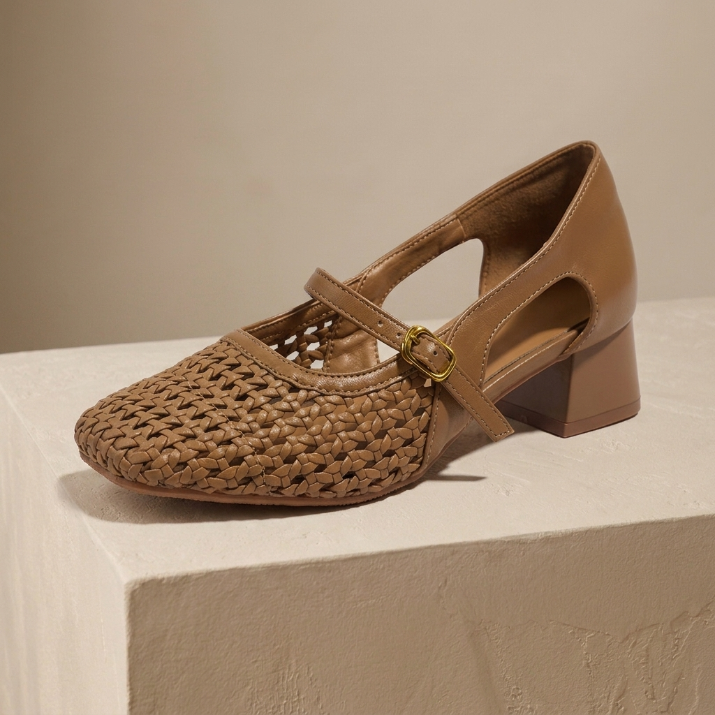 Spencer Woven Mary Jane | Hudson & Wells