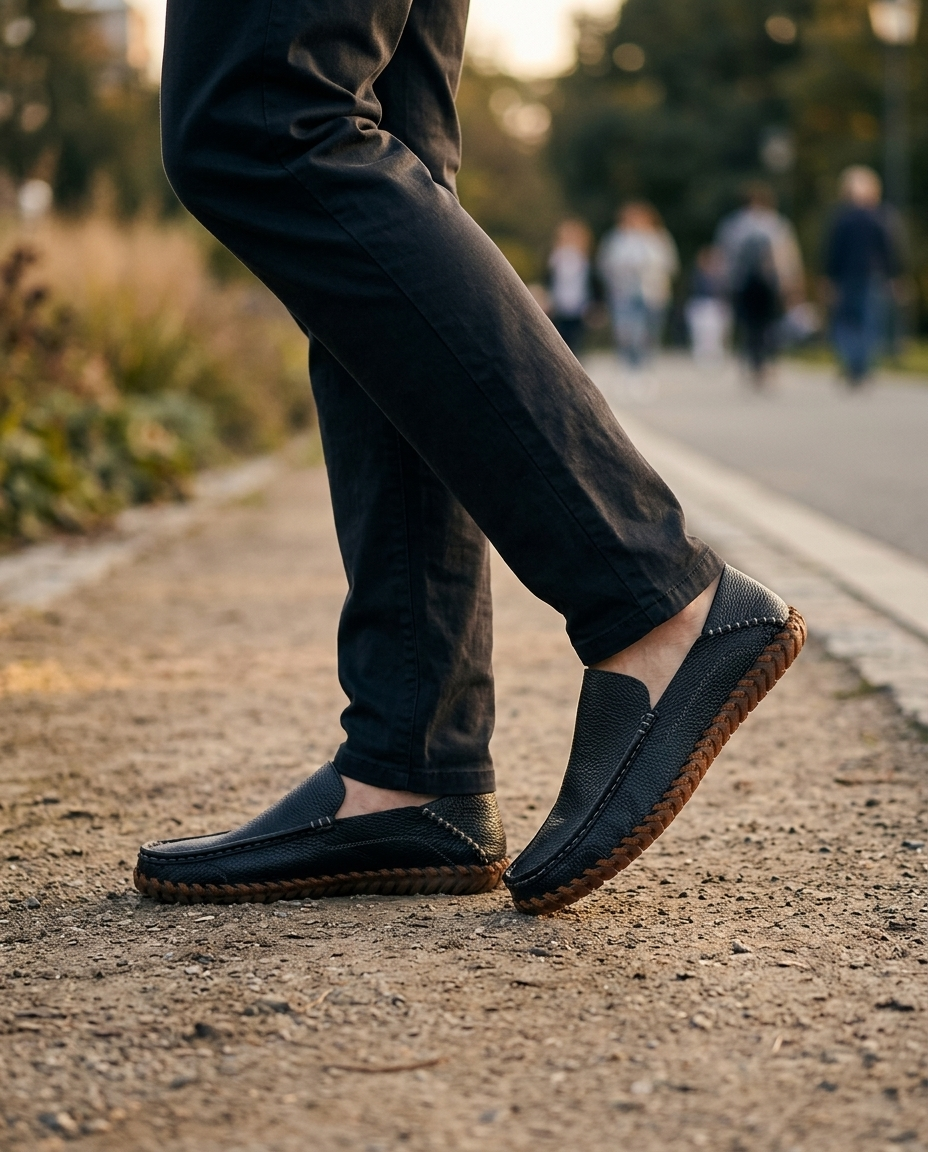 Sterling Moc-Toe Loafer | Hudson & Wells