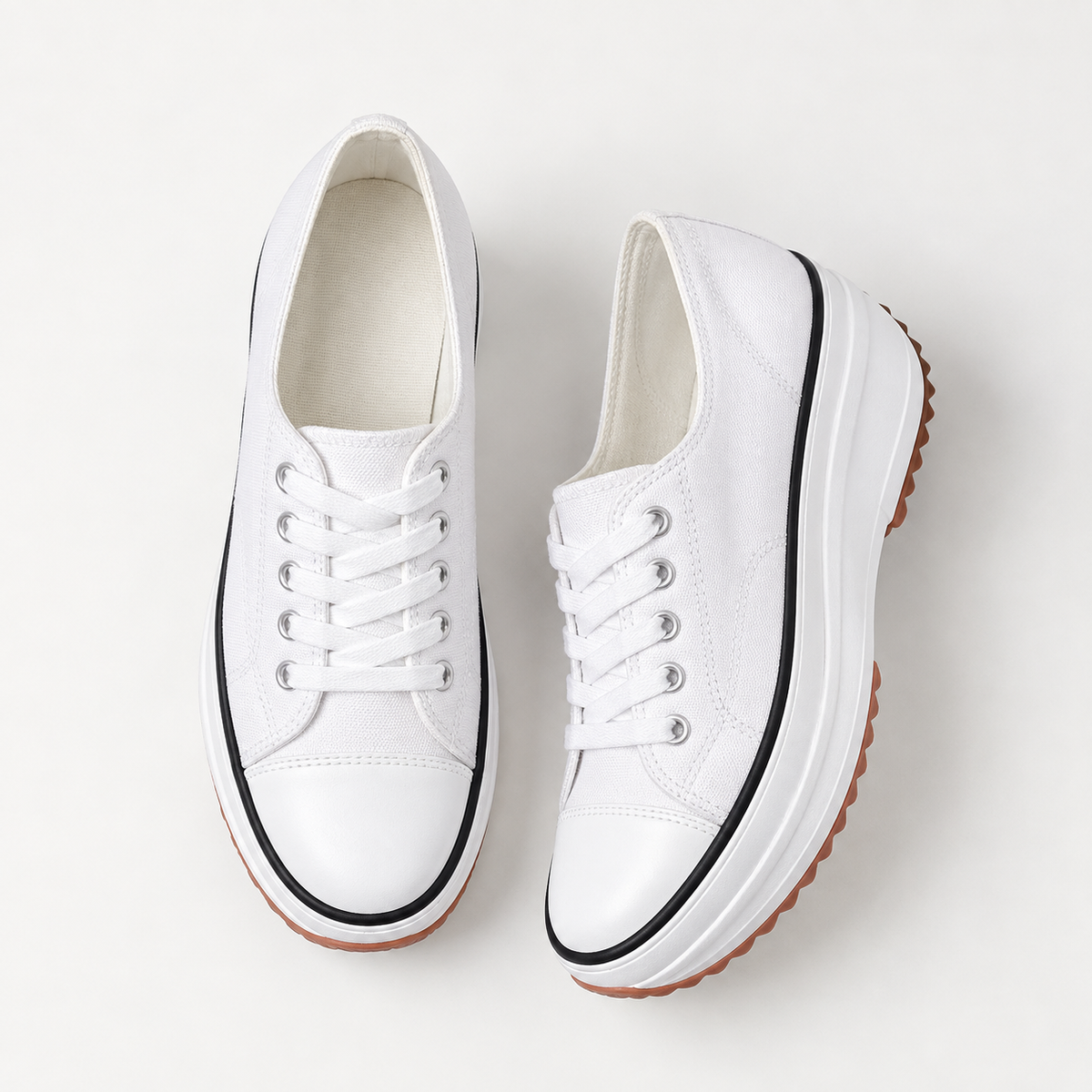 Sterling Ridged Platform Sneaker | Hudson & Wells
