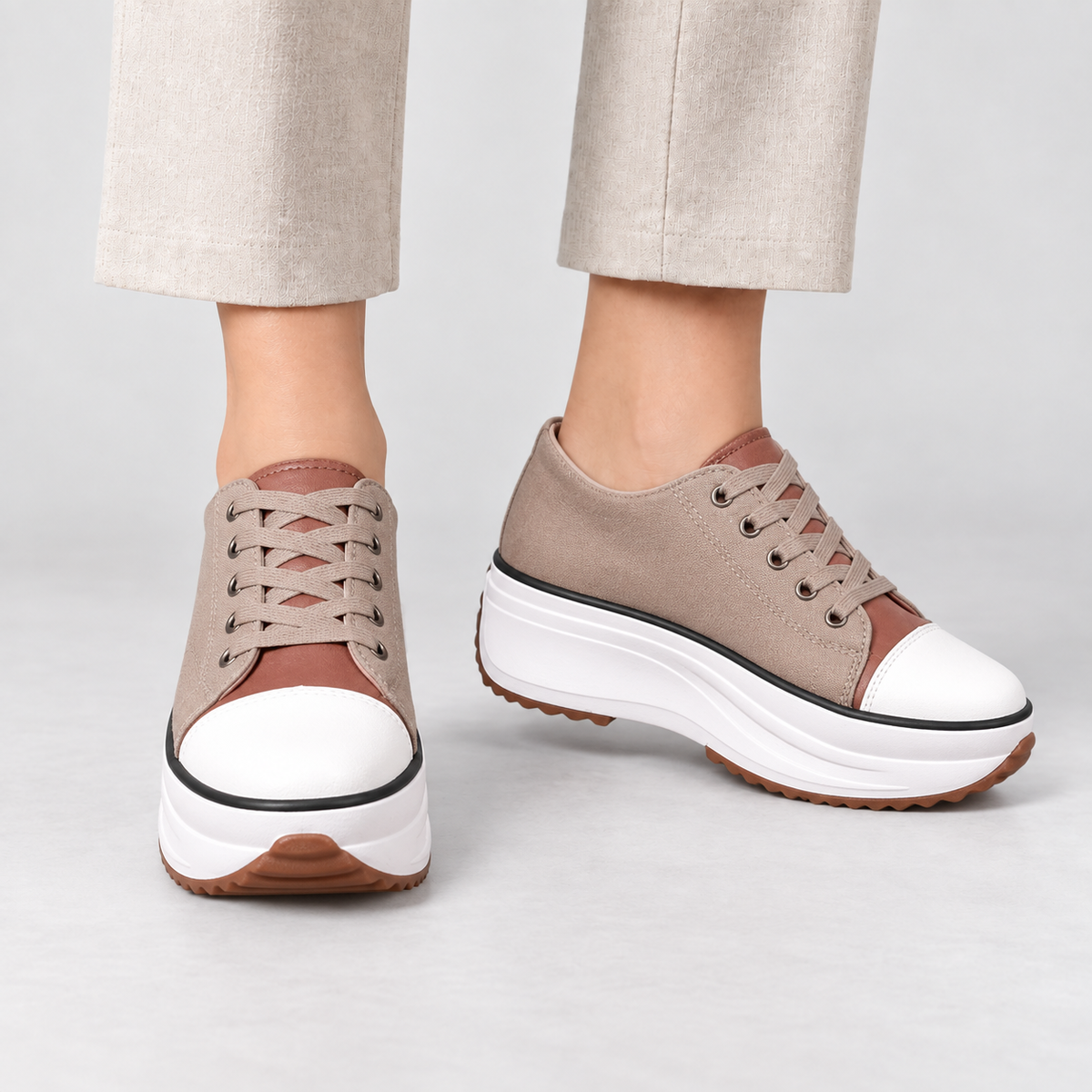 Sterling Ridged Platform Sneaker | Hudson & Wells