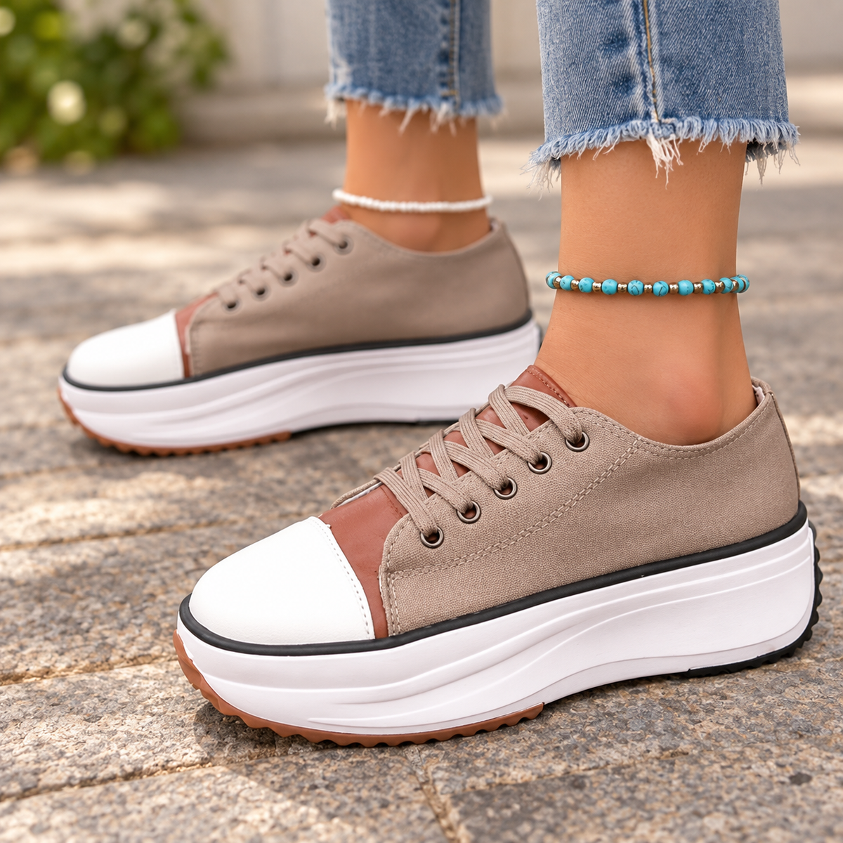 Sterling Ridged Platform Sneaker | Hudson & Wells