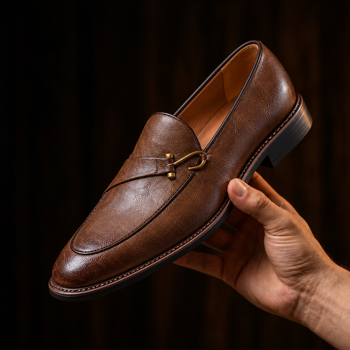 Thatcher Easy Slip-On Loafers, Apron Toe | Hudson & Wells