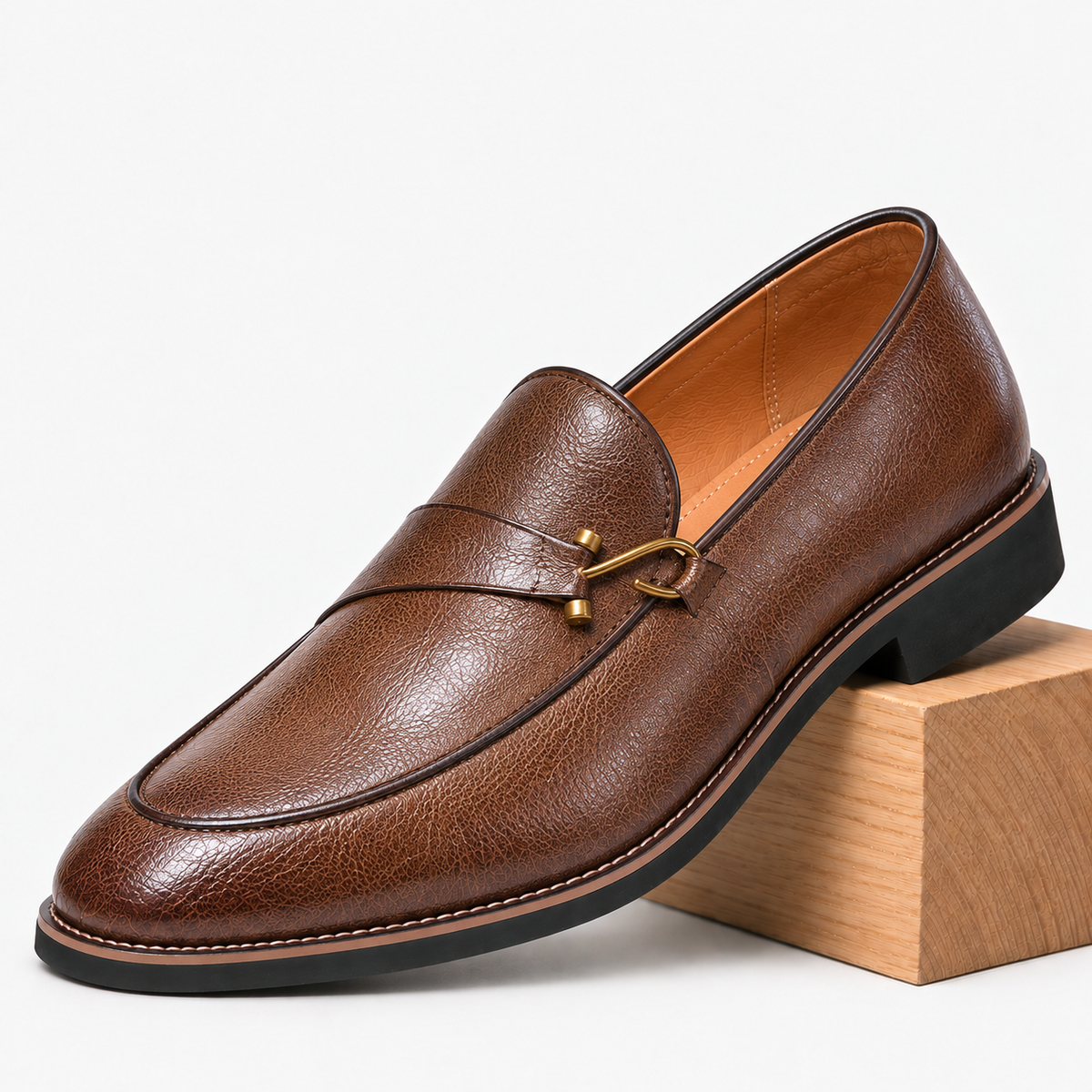 Thatcher Easy Slip-On Loafers, Apron Toe | Hudson & Wells