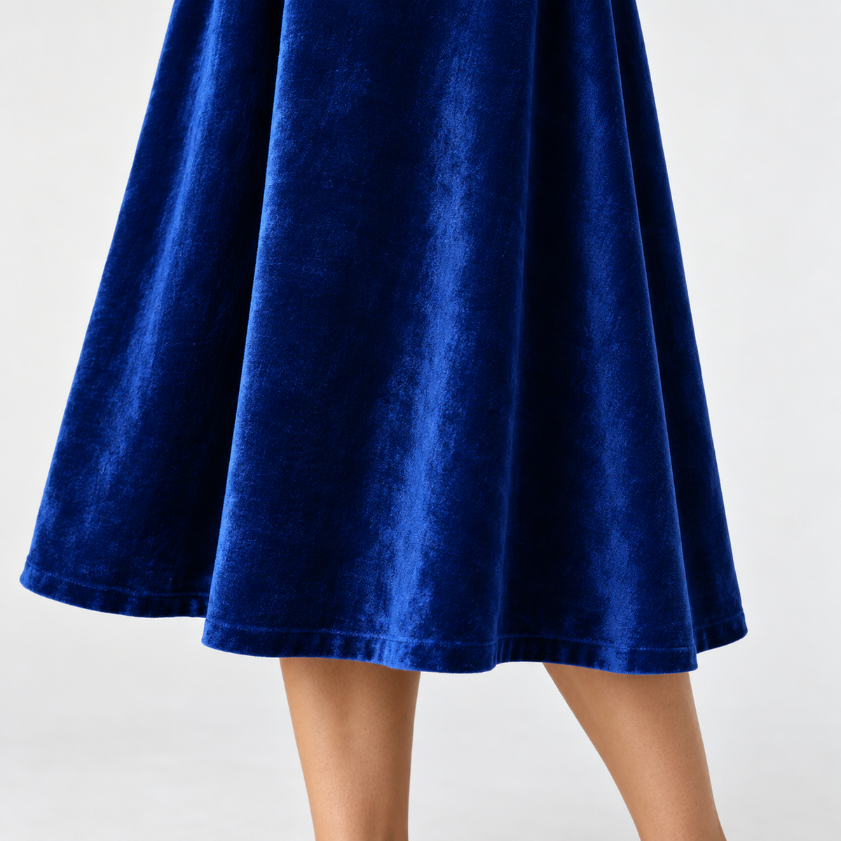 Violet Soft Cowl-Neck Mini Dress, Long Sleeve | Hudson & Wells
