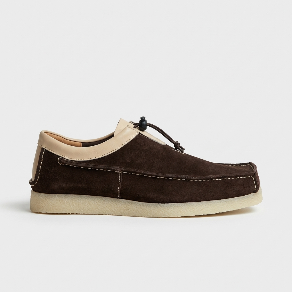 Warren Toggle Moc-Toe Slip-On — Brown | Hudson & Wells