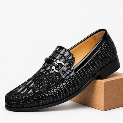 Whitaker Leather Slip-On Loafers | Hudson & Wells