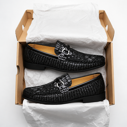 Whitaker Leather Slip-On Loafers | Hudson & Wells