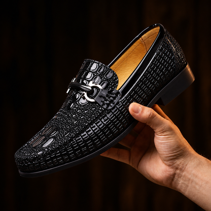 Whitaker Leather Slip-On Loafers | Hudson & Wells