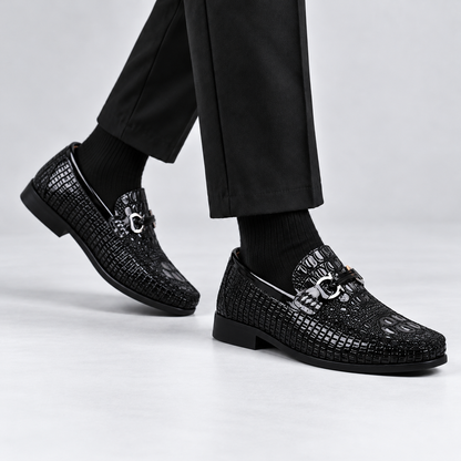 Whitaker Leather Slip-On Loafers | Hudson & Wells