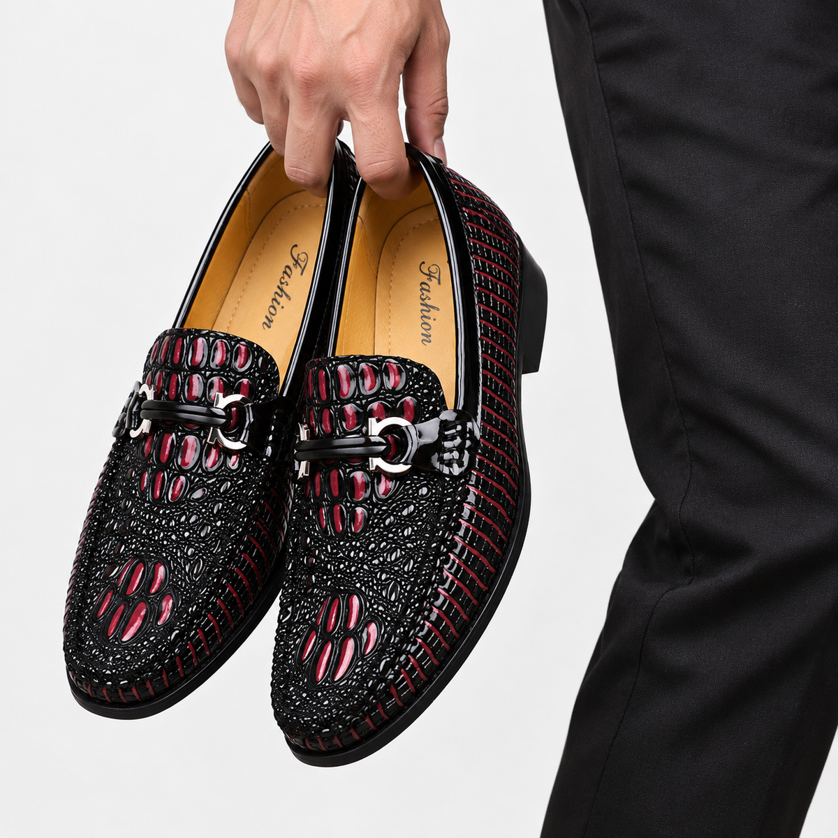 Whitaker Leather Slip-On Loafers | Hudson & Wells