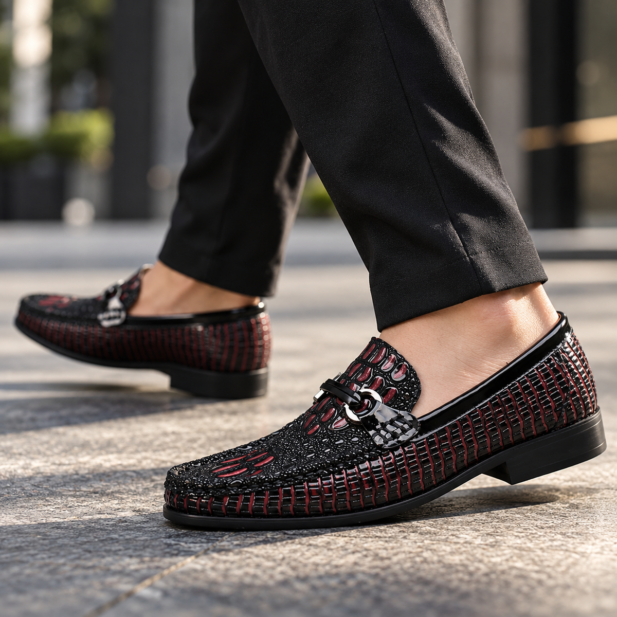 Whitaker Leather Slip-On Loafers | Hudson & Wells