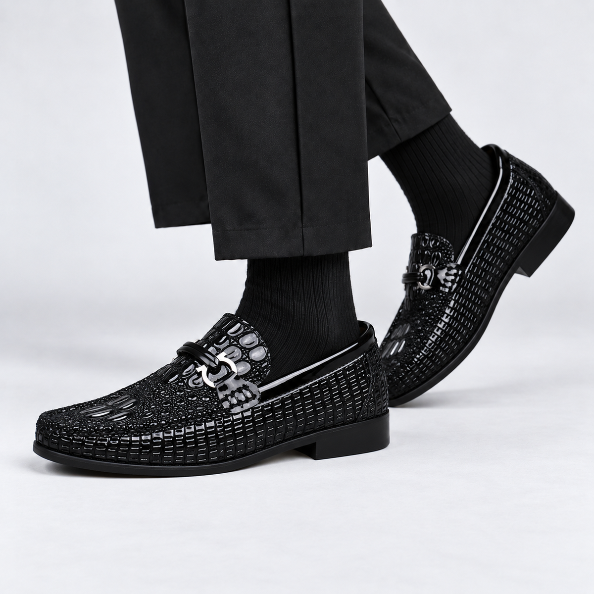 Whitaker Leather Slip-On Loafers | Hudson & Wells