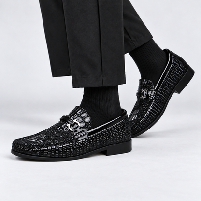 Whitaker Leather Slip-On Loafers | Hudson & Wells