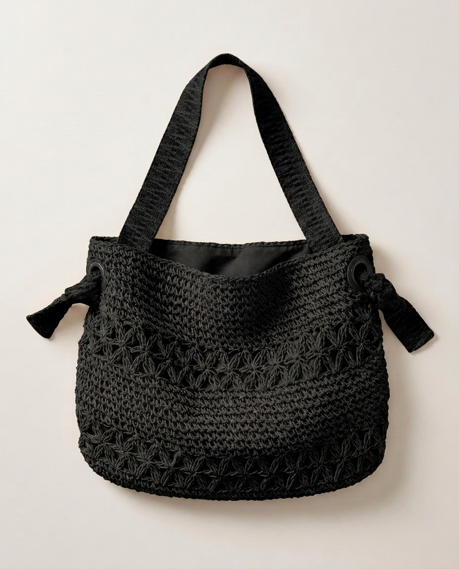 Amalfi Woven Hobo Bag - product_gallery 1