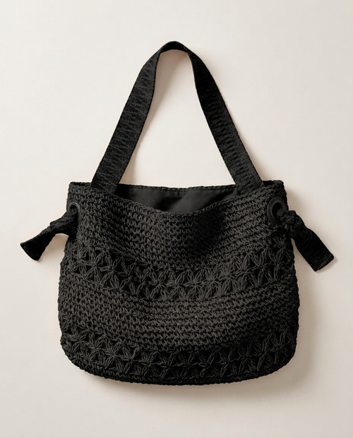 Amalfi Woven Hobo Bag - product_gallery 1