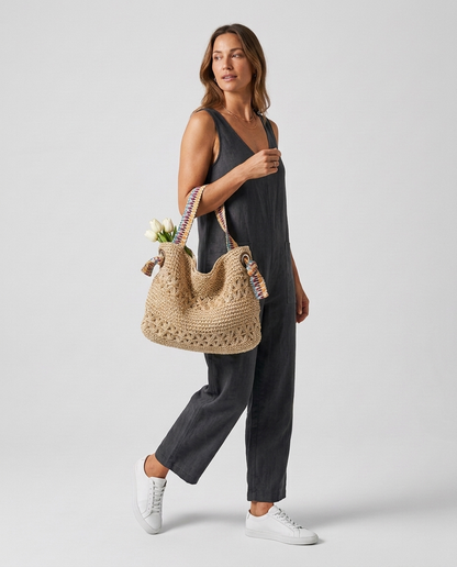 Amalfi Woven Hobo Bag - product_gallery 5
