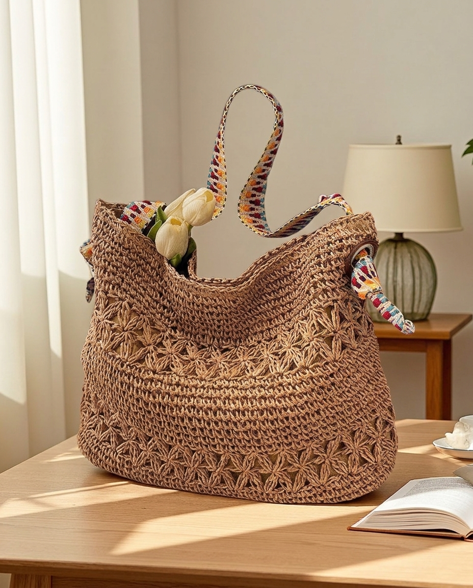 Amalfi Woven Hobo Bag - shopify_variant_image 6