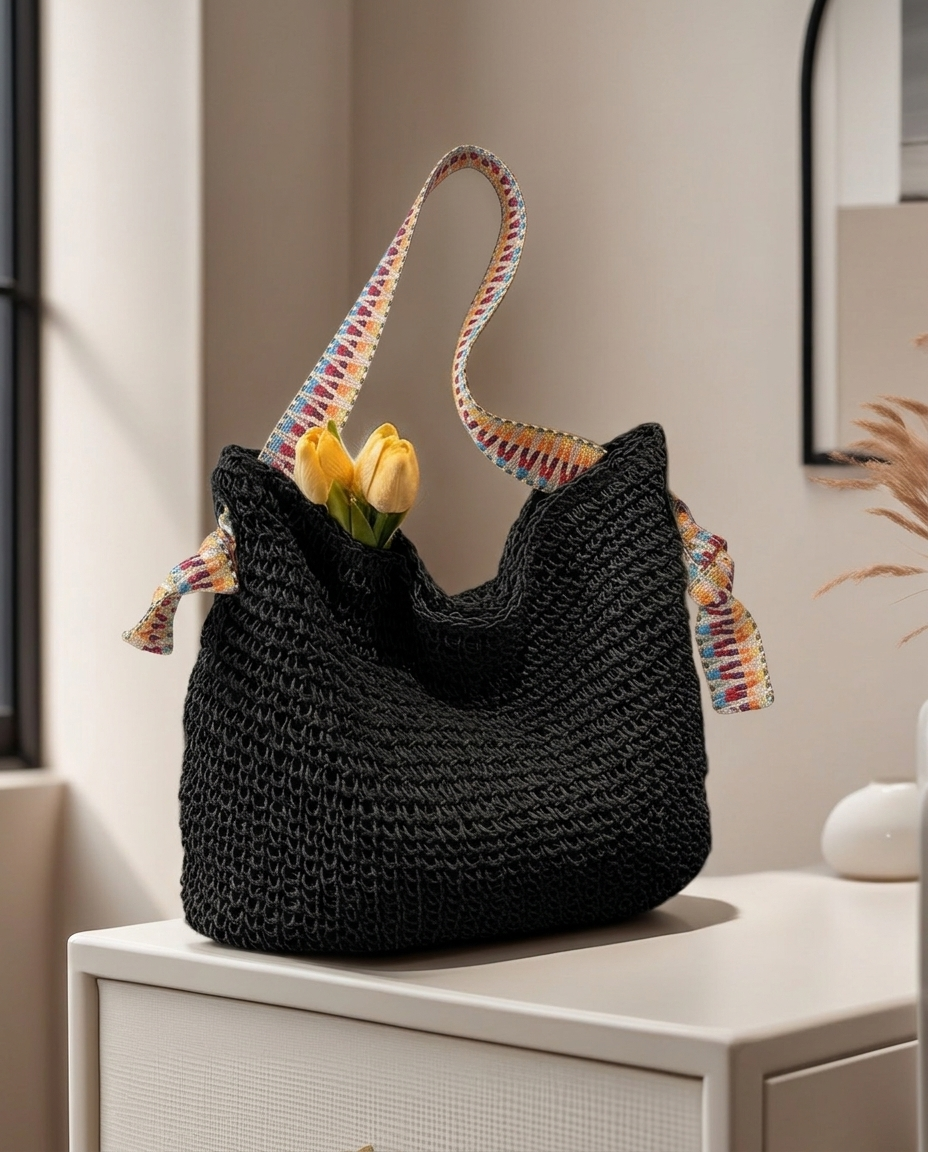 Amalfi Woven Hobo Bag - shopify_variant_image 8