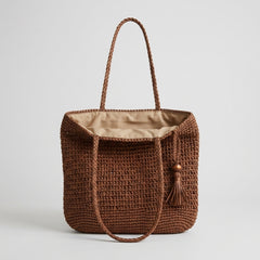 Camden Woven Straw Tote