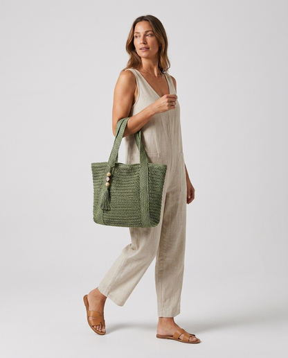 Capri Woven Straw Tote - product_gallery 5