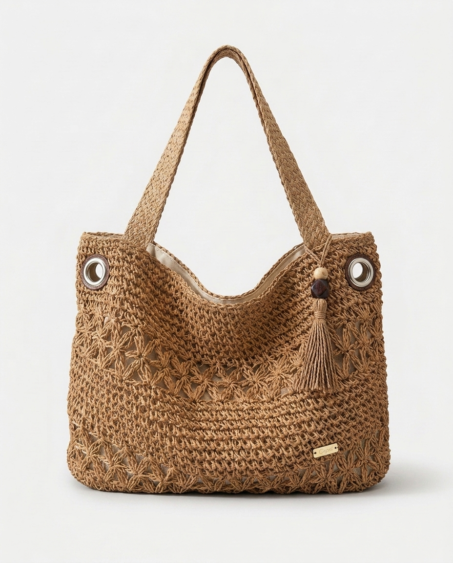 Capri Woven Straw Tote - shopify_variant_image 7
