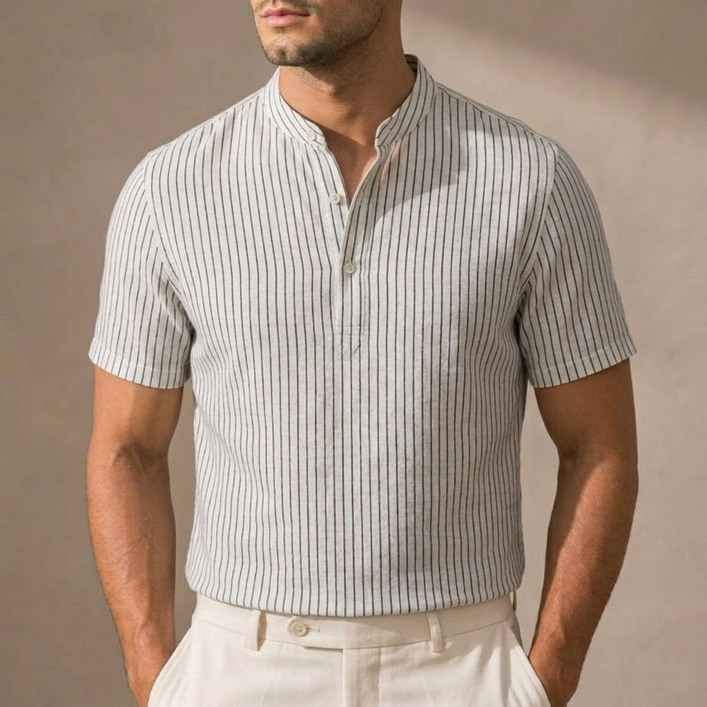 Hudson & Wells Langston Button-Up Reference A variant image - Ash