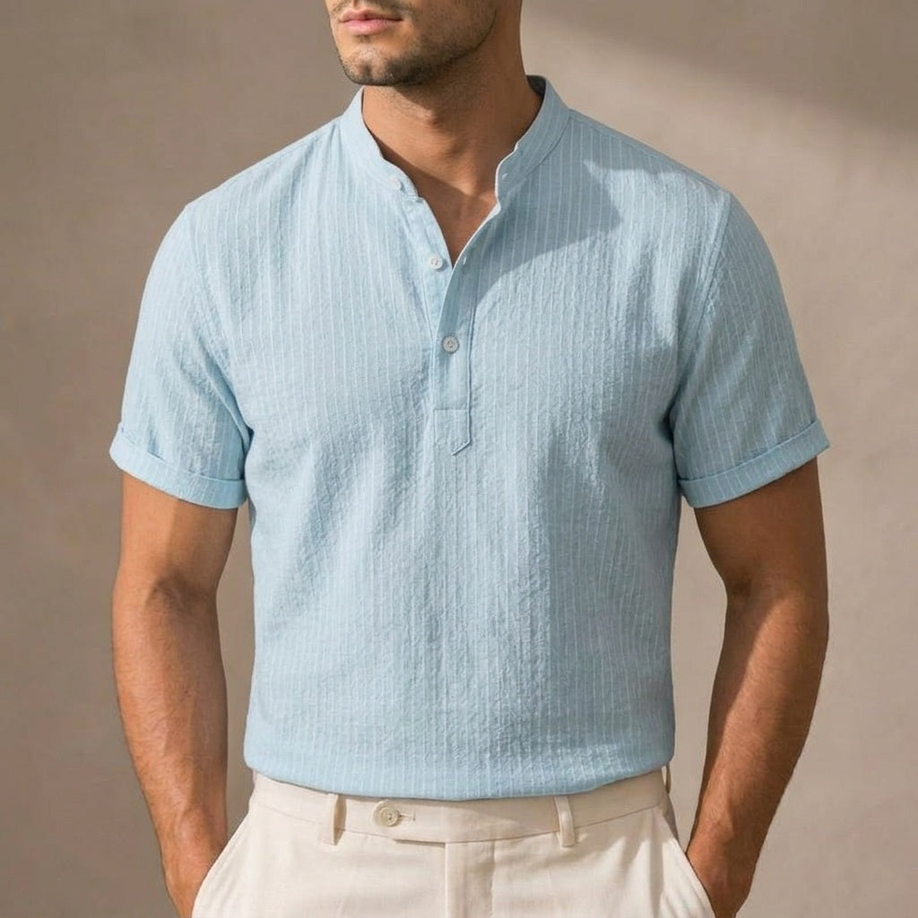 Hudson & Wells Langston Button-Up Reference A variant image - Mist