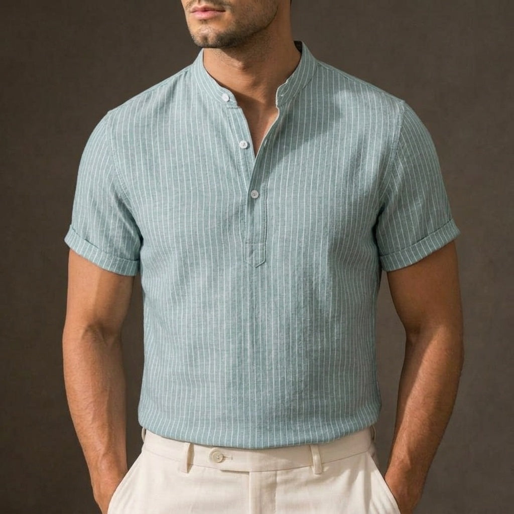 Hudson & Wells Langston Button-Up Reference A variant image - Ocean