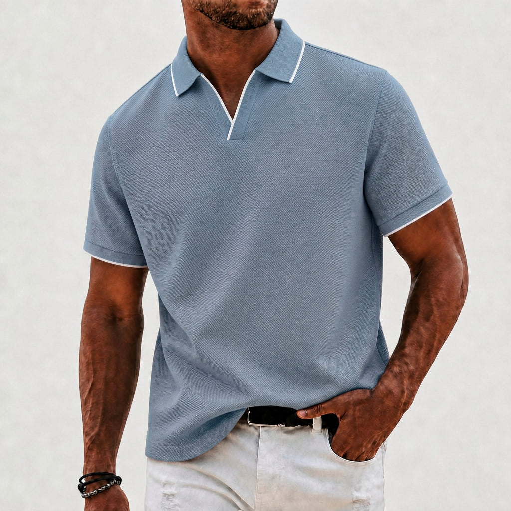 Johnny Collar Knit Polo