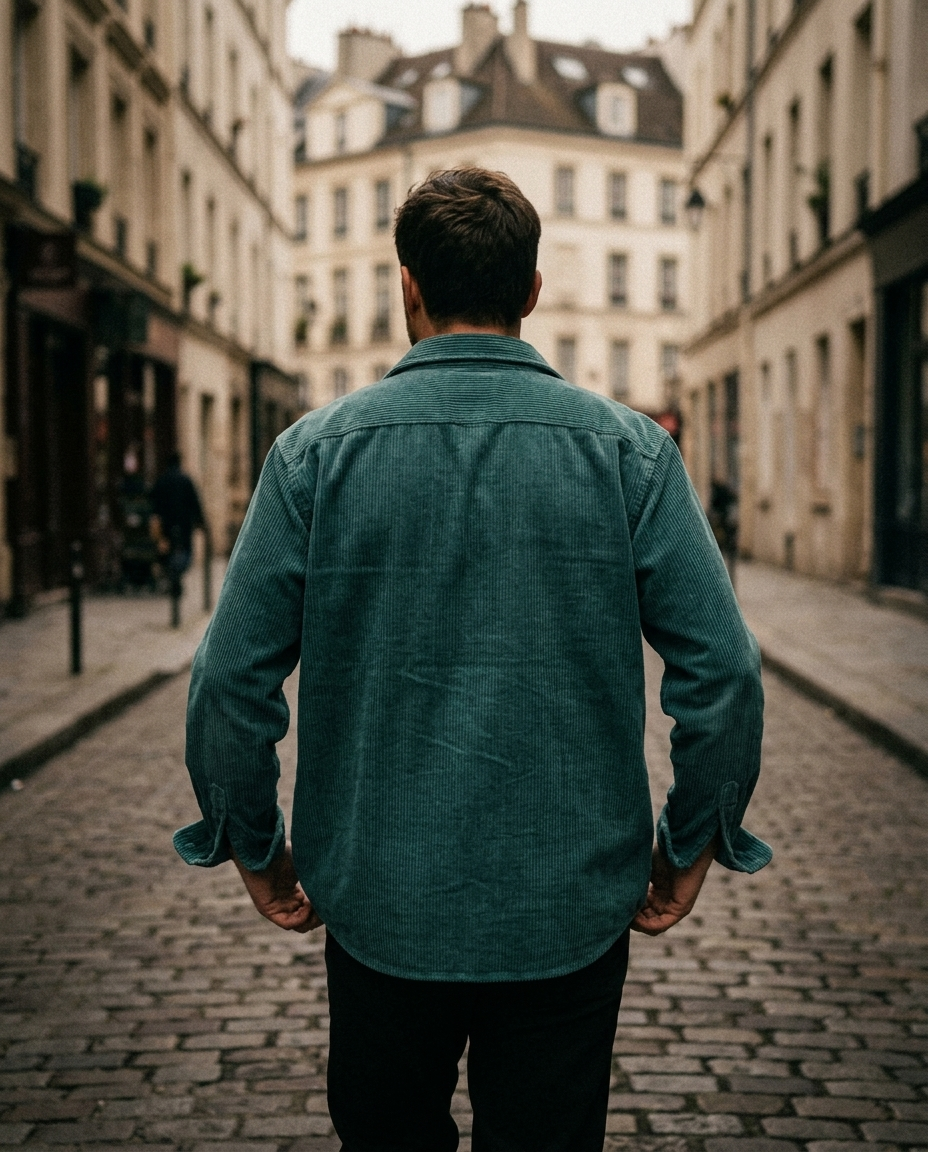 Midwest Corduroy — Green | Hudson & Wells