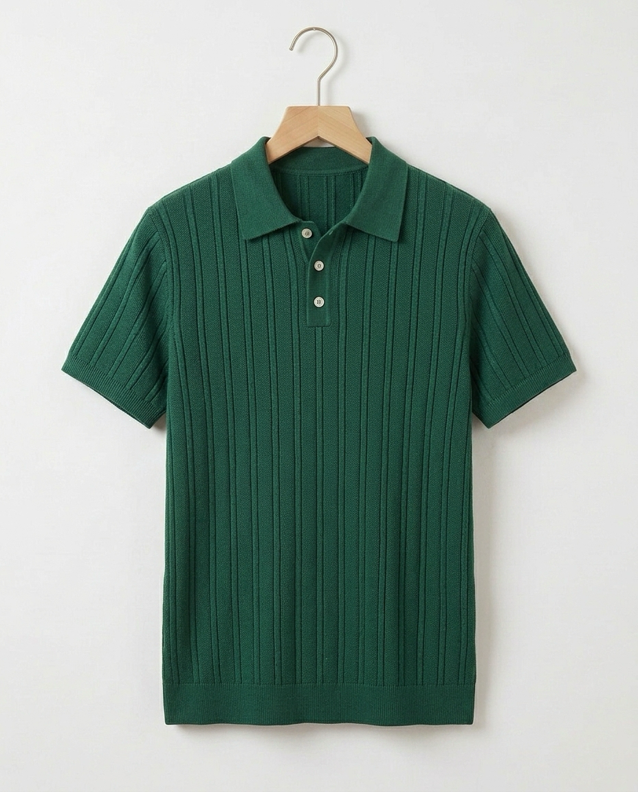 men's new style short sleeve POLO collared breathable - product_gallery 1