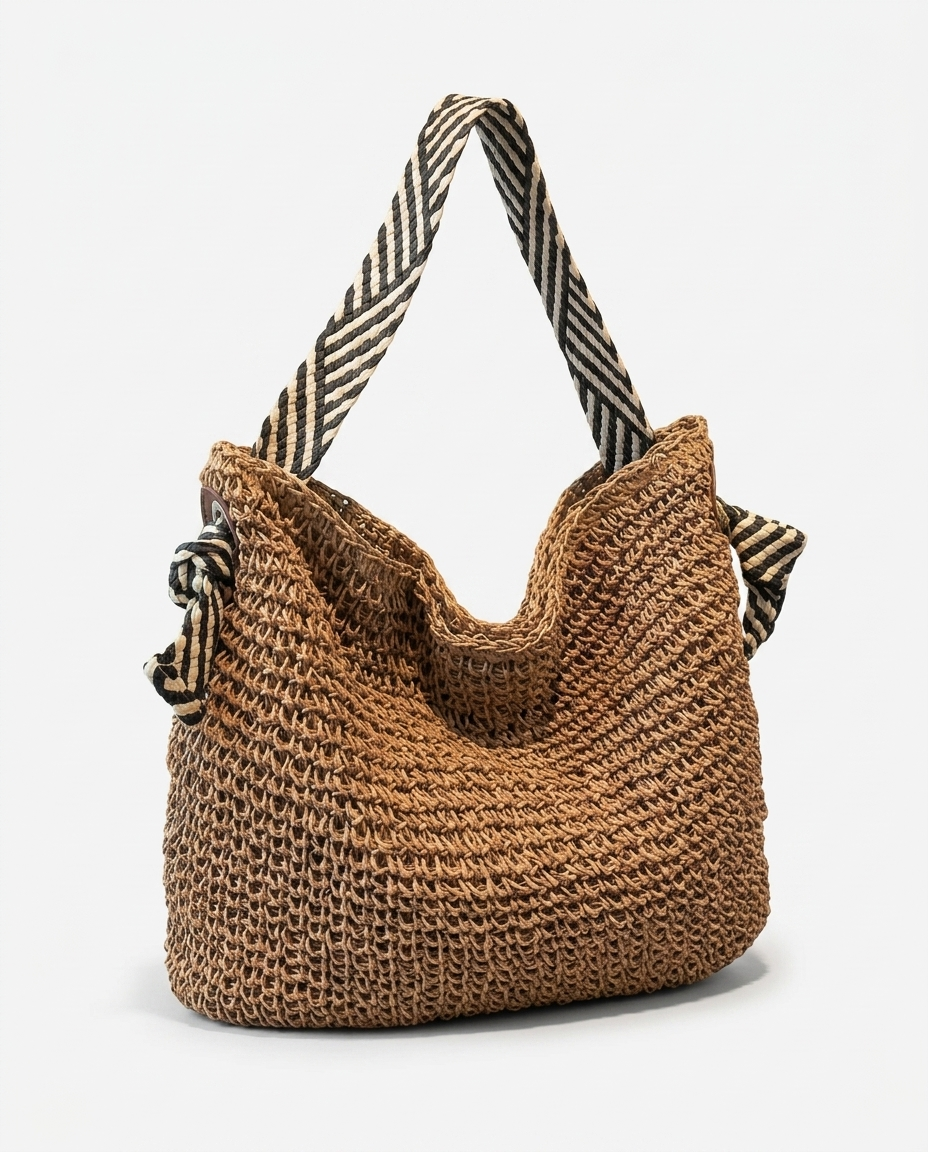 Amalfi Woven Hobo Bag