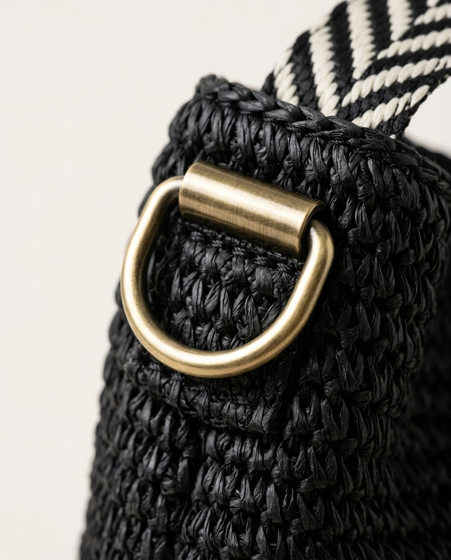 Amalfi Woven Hobo Bag