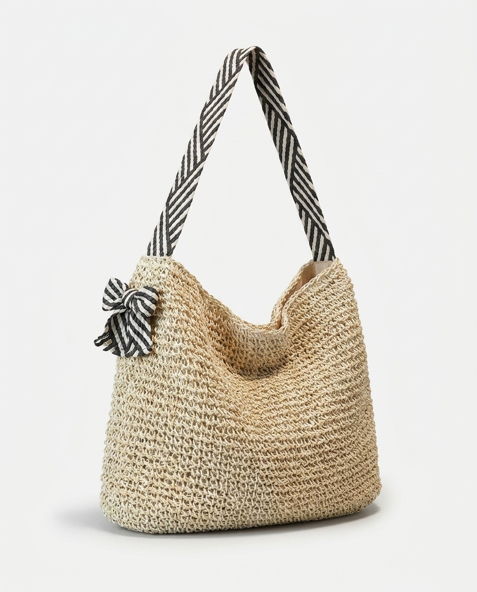 Amalfi Woven Hobo Bag