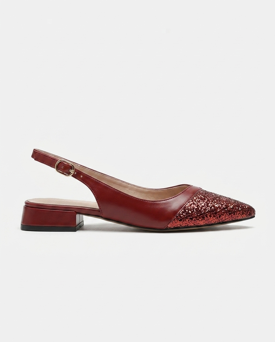 Pointed Strap Sandal