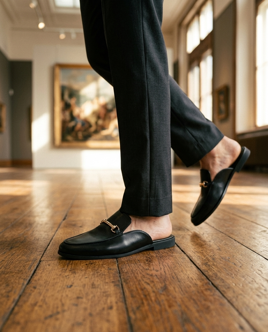 Rowan Buckle Mule
