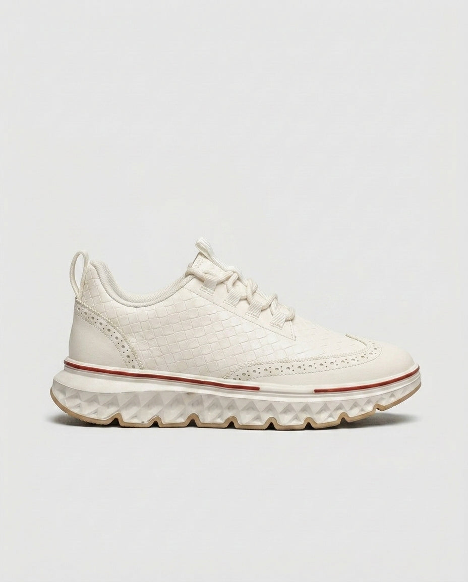 Tanner Woven Lace-Up