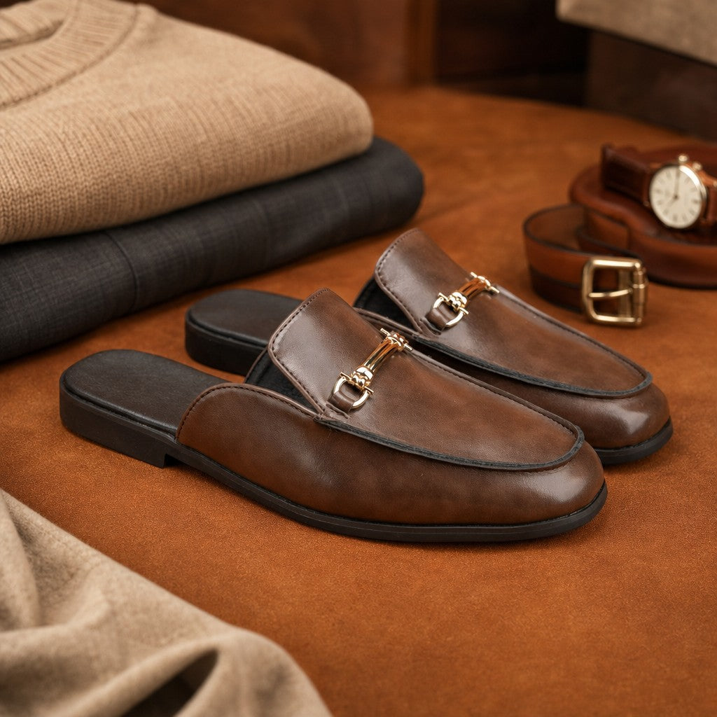 Rowan Buckle Mule