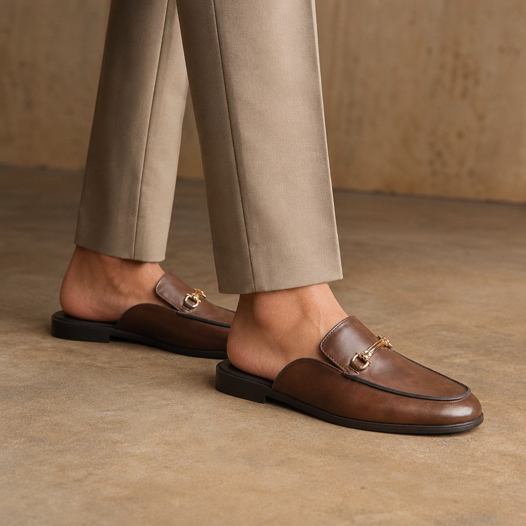 Rowan Buckle Mule