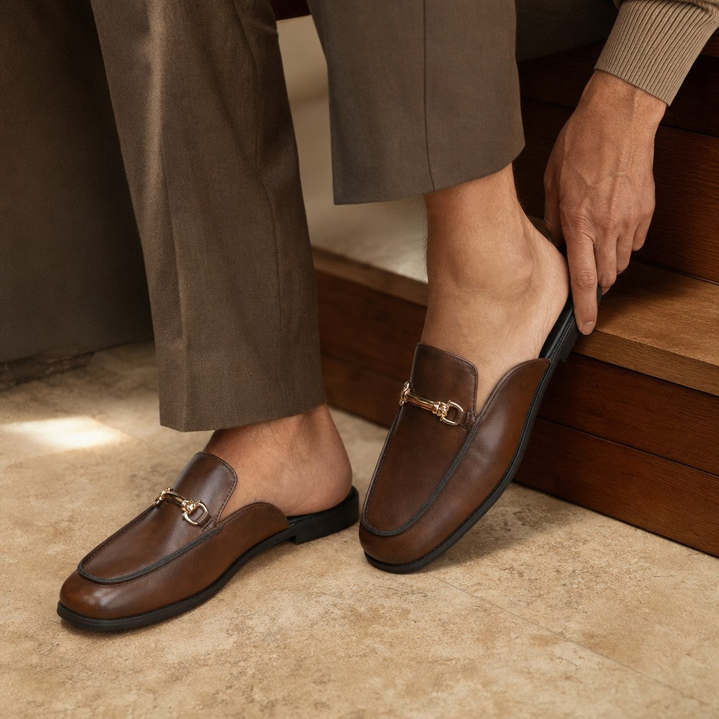 Rowan Buckle Mule