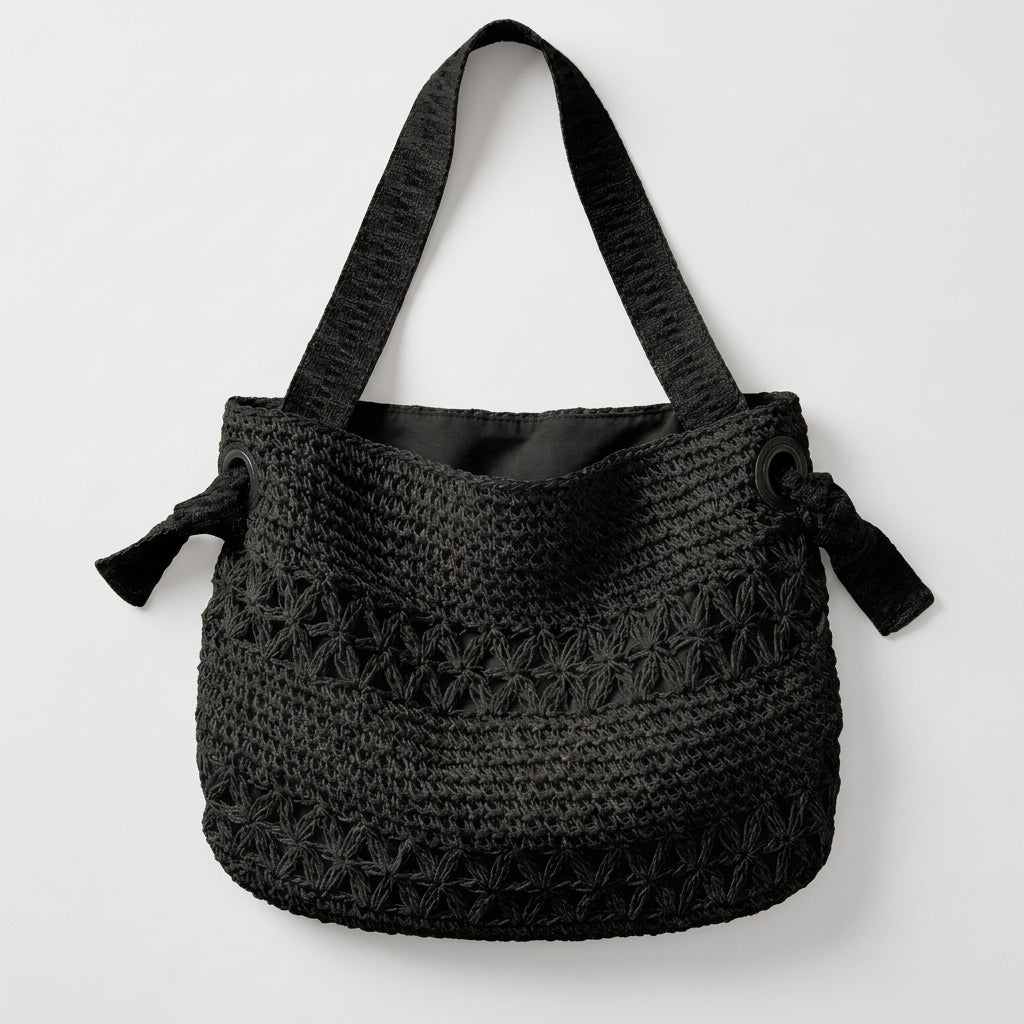 Woven Slouch Hobo